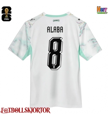 Österrike David Alaba #8 Bortatröja VM 2026 Kortärmad